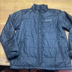 Men’s Black Columbia Jacket. Size M